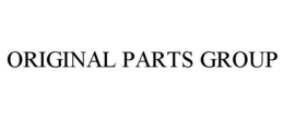 ORIGINAL PARTS GROUP trademark