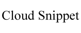 CLOUD SNIPPET trademark