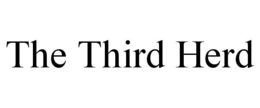 THE THIRD HERD trademark