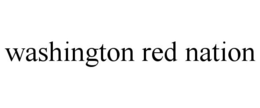 WASHINGTON RED NATION trademark