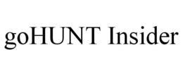 GOHUNT INSIDER trademark
