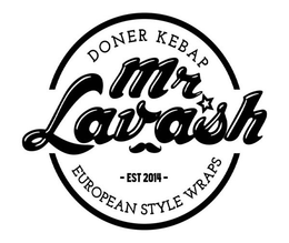 MR LAVASH DONER KEBAP EUROPEAN STYLE WRAPS -EST 2014- trademark