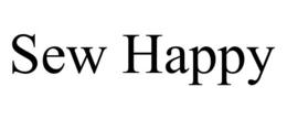 SEW HAPPY trademark