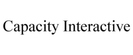 CAPACITY INTERACTIVE trademark
