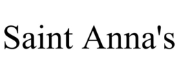 SAINT ANNA'S trademark