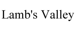 LAMB'S VALLEY trademark