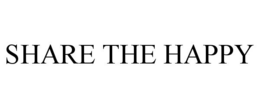 SHARE THE HAPPY trademark