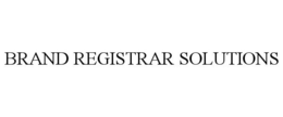 BRAND REGISTRAR SOLUTIONS trademark