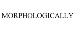 MORPHOLOGICALLY trademark