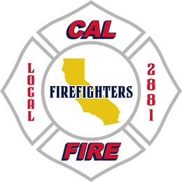 FIREFIGHTERS, LOCAL, CAL, 2881, FIRE trademark