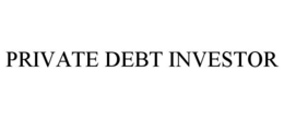 PRIVATE DEBT INVESTOR trademark