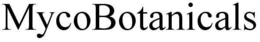 MYCOBOTANICALS trademark