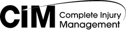 CIM COMPLETE INJURY MANAGEMENT trademark
