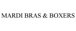 MARDI BRAS & BOXERS trademark