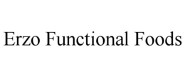 ERZO FUNCTIONAL FOODS trademark