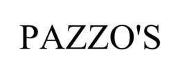 PAZZO'S trademark