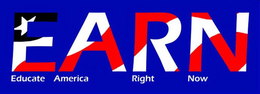 EARN EDUCATE AMERICA RIGHT NOW trademark