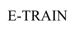 E-TRAIN trademark