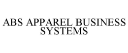 ABS APPAREL BUSINESS SYSTEMS trademark
