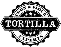CORN & FLOUR TORTILLA EXPERTS trademark