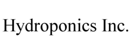 HYDROPONICS INC. trademark
