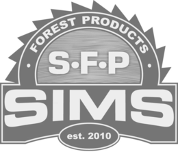 SIMS · FOREST PRODUCTS · S·F·P EST 2010 trademark