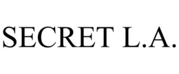 SECRET L.A. trademark