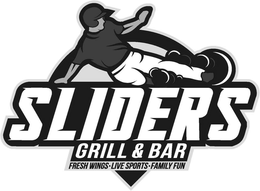 SLIDERS GRILL & BAR FRESH WINGS . LIVE SPORTS . FAMILY FUN trademark