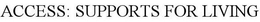 ACCESS: SUPPORTS FOR LIVING trademark