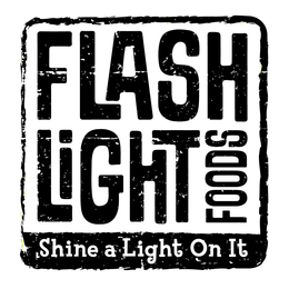 FLASH LIGHT FOODS SHINE A LIGHT ON IT trademark