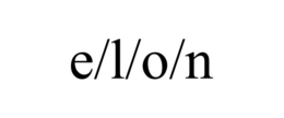 E/L/O/N trademark
