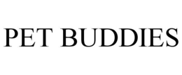 PET BUDDIES trademark
