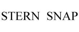 STERN SNAP trademark