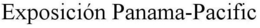 EXPOSICIÓN PANAMA-PACIFIC trademark