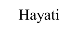 HAYATI trademark