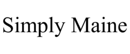 SIMPLY MAINE trademark
