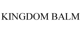 KINGDOM BALM trademark