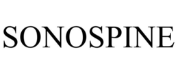 SONOSPINE trademark