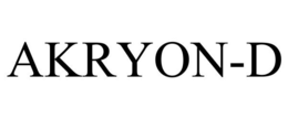 AKRYON-D trademark