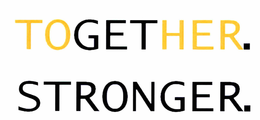 TOGETHER. STRONGER. trademark
