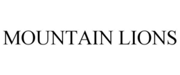 MOUNTAIN LIONS trademark