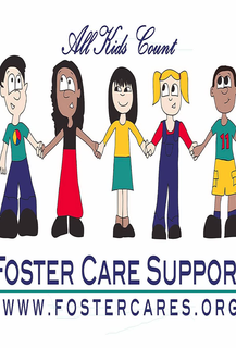 ALL KIDS COUNT FOSTER CARE SUPPORT WWW.FOSTERCARES.ORG trademark