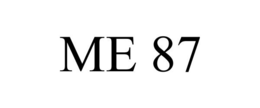 ME 87 trademark