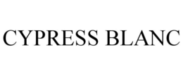 CYPRESS BLANC trademark