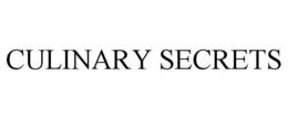 CULINARY SECRETS trademark