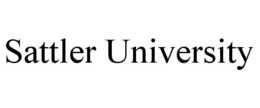 SATTLER UNIVERSITY trademark