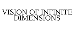 VISION OF INFINITE DIMENSIONS trademark