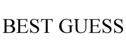 BEST GUESS trademark