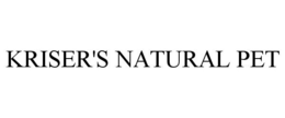 KRISER'S NATURAL PET trademark