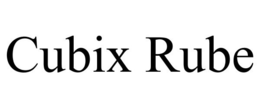 CUBIX RUBE trademark